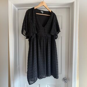 Arula Sparkly Elegant Black Dress